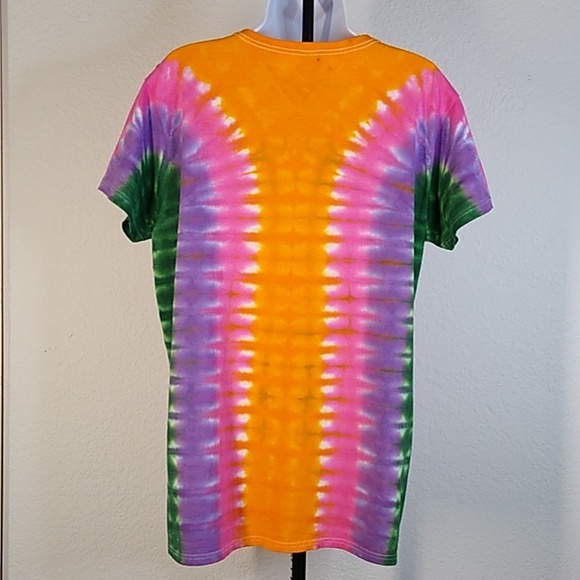 Womens New Tie Dye S/S T Shirt XL - Picture 4 of 5